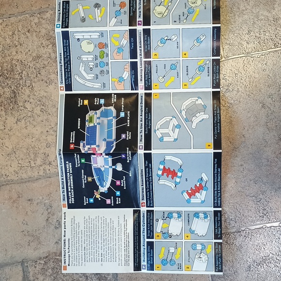 Vintage Construx Lunar Command Station 6460 Fisher Price - Picture 9 of 12